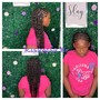 Kid Smedium Box Braids-Hair included