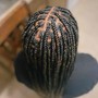 Natural Hair Invisible Locs