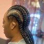 Knotless braids