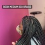 Med Free part Box Braids