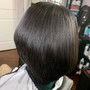 Silky Straight Silk Press & Curl (The Hydrating Therapy Treatment) - This service is specifically for new clients and reoccurring clients who’ve received a professional trim within the last 1-2 months. This service DOES NOT include a trim.