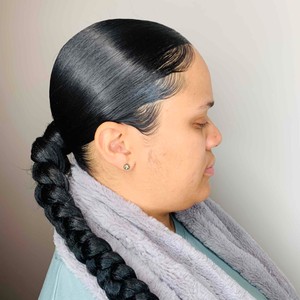 glueless quick weave with closure