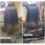 Silky Straight Silk Press & Curl (The Hydrating Therapy Treatment) - This service is specifically for new clients and reoccurring clients who’ve received a professional trim within the last 1-2 months. This service DOES NOT include a trim.