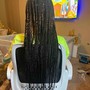 Goddess Braids small midback