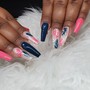 Ombre Nails/French Nails