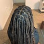 Medium Knotless Braids