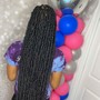 6-10 y/o Kid's Knotless  Braids (hair included)