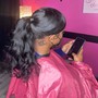 Slick Back Ponytail