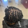 Locs retwist medium size