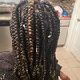 Box Braids med bralength