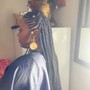 Senegalese twist box braids