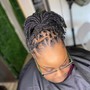 Loc style- Half head