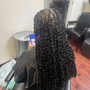 Large knotless Braids