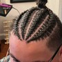 Freestyle Cornrow Braids For Men