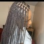 Small Knotless Braids