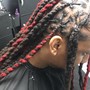 Feed in braids