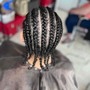 Foundation braids (for a wig)