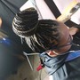 Men's plait/individual braids