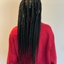 Knotless box braids