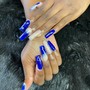 Gel x nails short