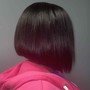 Relaxer Retouch w/ Short Cut & Style