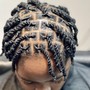 Kid's locs full head