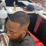 Fiber/Spray Added to Hairline/ Fill in spot