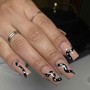 1 finger nail design