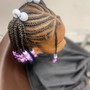 Kid's Knotless braids -SMALL (2years-12)