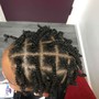 Invisible locs  Twist