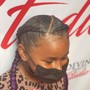 Feed-in Ponytail