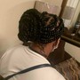 Two strand twist on natrual hair