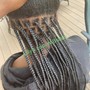 Small knotless Braids