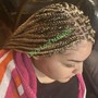 Small knotless Braids