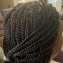 Small knotless Braids