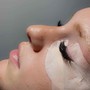 Eyebrow lamination with tint