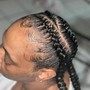 Wig/Weave Braid Down