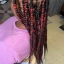 Large Knotless Braids