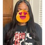 Sew-In with leave out