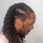 Interlock (0 - 100 Locs) - Shaved Sides & Back