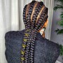 Triangle box braid medium