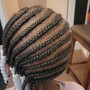 Cornrows Natural hair