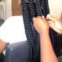 Takedown, Braids, Sew ins