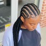 Kid's Cornrows (with extension)