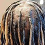 Starter locs Comb Twist med or lrg