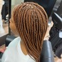 Feed in braid 4 to 6