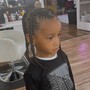 Kid's Braids(hair added) 5-10yrs old