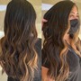 Partial Balayage Full Balayage / Painted Hair