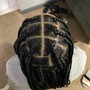 Goddess Braids/knotless medium