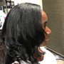 Flat Iron on Natural Hair only